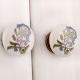 Bluebell Flower Flat Knob
